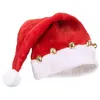 Image de Bonnet De Pere Noel Avec Grelot - Rouge - Taille Unique