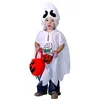 Image de déguisement petit fantôme bébé - 3/4 ans - blanc - ptitclown 82617