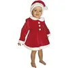 Image de Costume enfant fille en mère Noël de 3 à 4 ans REF/88432 - ptit clown