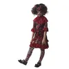 Image de déguisement clown tueur diabolique fille - 7/9 ans - rouge - générique 91652