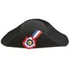 Image de Chapeau Bicorne style Laine Napoléon
