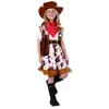 Image de Costume Enfant Cow Girl Taille 5-6 ans (S)
