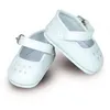 Image de Chaussures ballerines à bride coloris blanc Petitcollin