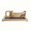 Image de Guillotine à saucisson plateau ardoise Livoo Beige