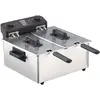Image de Livoo Friteuse double 2 x 3 L, Friteuse, Argent