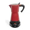 Image de Cafetière italienne électrique Livoo DOD117RC Rouge chili