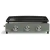 Image de Livoo, Barbecue à gaz, Plancha gaz 3 brûleurs (7.50 kW)