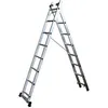 Image de Echelle Aluminium semi-professionnelle transformable 2 x 8 Haut travail 4,62 m TR2 Escalu