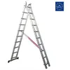 Image de Echelle Aluminium semi-professionnelle transformable 2x10 Haut travail 5,65 m TR2 Escalux
