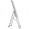 Image de Echelle transformable semi-pro en alu 3x8 Ht travail 5.84m Escalux