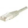 Image de Exertis Connect Câble de raccordement F/UTP, CAT.5e, gris, 1,0 m Câble de raccordement avec protection contre les (F/UTP, CAT5e, 1 m), Câble réseau