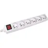 Image de Multiprise 6 Prises Avec Interrupteur Blanche - 40 M