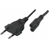 Image de Tecline Netzanschlusskabel (1.80 m), Câble d'alimentation, Noir