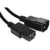 Image de Rallonge D'alimentation C13 / C14 Noire - 30 M