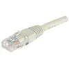 Image de Exertis Connect Câble de raccordement, CAT.6, U/UTP, non blindé, cuivre, gris, câble de raccordement de 0,5 m avec (U/UTP, CAT6, 0.50 m), Câble réseau