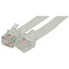 Image de Exertis Connect Câble téléphonique, ivoire, 7,0 m Câble téléphonique, RJ12 à RJ12, Téléphone : accessoires