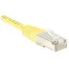 Image de Exertis Connect Câble de raccordement F/UTP, CAT.6, jaune, 3.0 m Câble de raccordement avec protection contre les (F/UTP, CAT6, 3 m), Câble réseau