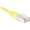 Image de Cordon Rj45 Catégorie 6 F/utp Jaune - 5 M