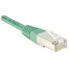Image de Exertis Connect Câble patch F/UTP, CAT.6, vert, 5,0 m Câble patch avec protection anti-plis particulièrement étroite (F/UTP, CAT6, 5 m), Câble réseau