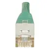 Image de Exertis Connect Câble de raccordement F/UTP, CAT.5e, vert, 1.0 m Câble de raccordement avec protection contre les (F/UTP, CAT5e, 1 m), Câble réseau