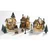 Image de Codico coffret 3 maisons 11 pieces 10 led 38x14,5x19,5 cm blanc 5mai026