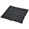 Image de fond de douche galet pvc 52*52cm vitamine noir Douceur d'Intérieur