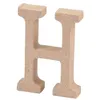 Image de Lettre à Décorer "H" 5cm Naturel