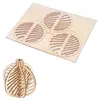 Image de Puzzle 3D à Personnaliser "Boule de Noël" 8cm Naturel