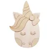 Image de Tête Animal à Peindre "Licorne" 35cm Naturel