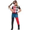 Image de Déguisement classique Harley Quin fille 5-6 ans
