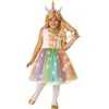 Image de déguisement licorne lumineuse fille - 8/10 ans - multicolore - générique r701066frt810