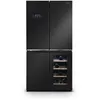 Image de Refrigerateur Multi-portes avec compartiment cave a vin - Dark inox