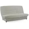 Image de Clic-clac - BEIJA - 3 places - Velours côtelé beige - 130 x 190 x13 cm