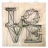 Image de Kit String Art bois et noir LOVE - Graine Créative(...) - Marron