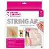 Image de Coffret cadre en bois - String Art - Licorne