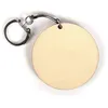 Image de 10 porte-clés en bois ronds Ø 5,5 cm