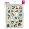Image de 24 stickers Calendrier de l' Avent - Happy Christmas