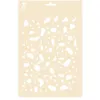 Image de Pochoir motif Terrazzo - A4