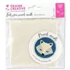 Image de Toile pour Punch Needle 25 x 25 cm