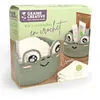 Image de Kit 2 corbeilles grenouilles en crochet