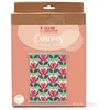 Image de Coffret canevas fleurs de lotus
