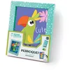 Image de kit cadre 2 cartes pompons perroquet