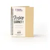 Image de Carnet kraft spirales papier noir 130x180 mm