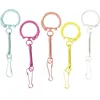 Image de Attaches pour porte-clés - Mousqueton - Couleurs assortis - Lot de 10 unités