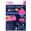 Image de Sachet 4 feuilles Plastique Dingue Fluo