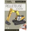 Image de Pelleteuse maquette 3D carton mousse