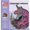 Image de Un Coloriage velours licorne