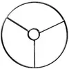 Image de Armature abat-jour cercle avec bague Ø 15 cm - Graine créative