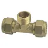 Image de Raccord À Compression Tube Per Ø16 - Té Mâle 1/2""(15/21) - Somatherm