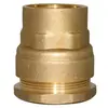 Image de Raccord Laiton Droit Femelle (40/49) 1""1/2 Acs Raccordement Pour Pe Ø50